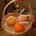 Pumpkin Shaped Candle