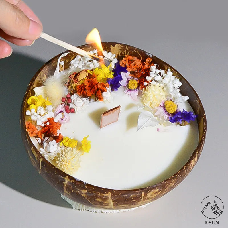 Coconut  Aromatherapy Candles