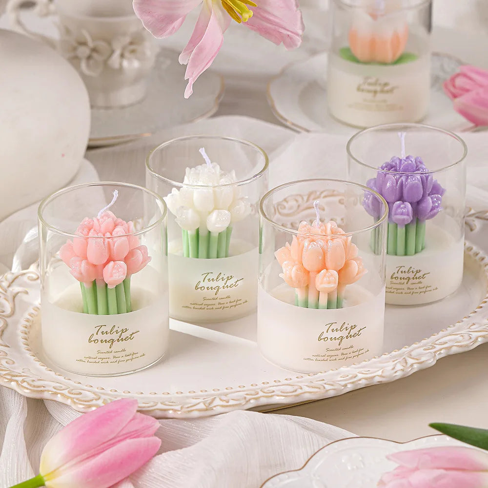 Flower Scented Candle