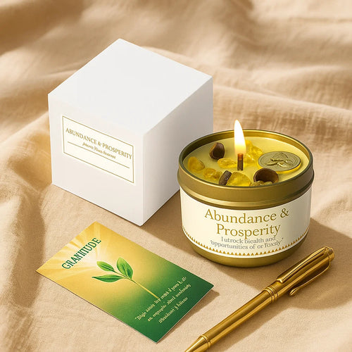 Crystal Ritual Candle